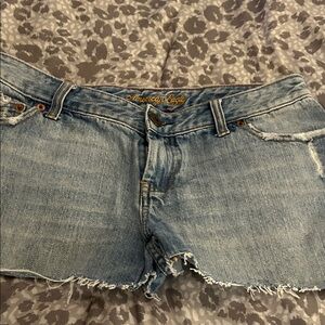 American Eagle Outfitters Light Blue Jean Shorts